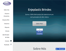 Tablet Screenshot of enjeplasticbrindes.com.br